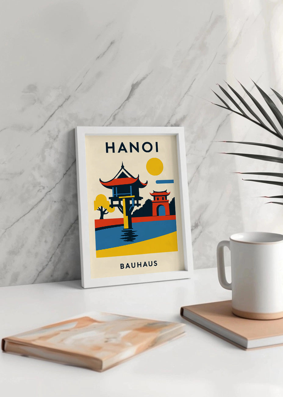 Cuadro Hanoi Poster Bauhaus