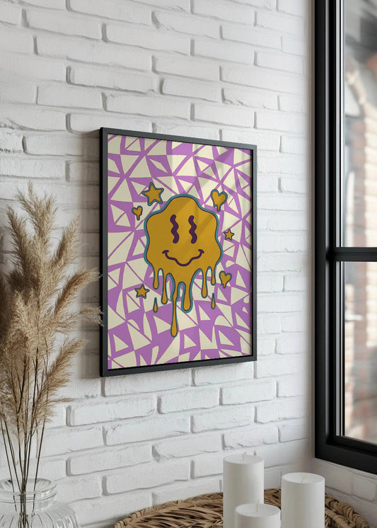 Cuadro Happy derretido