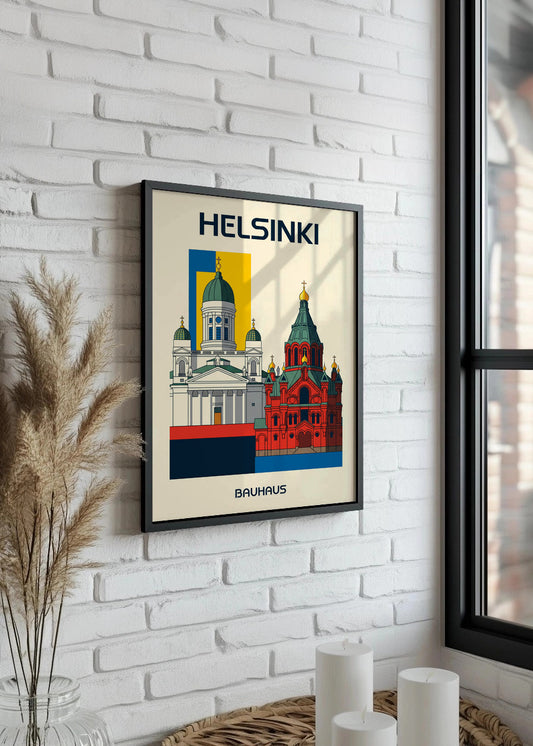 Cuadro Helsinki Poster Bauhaus