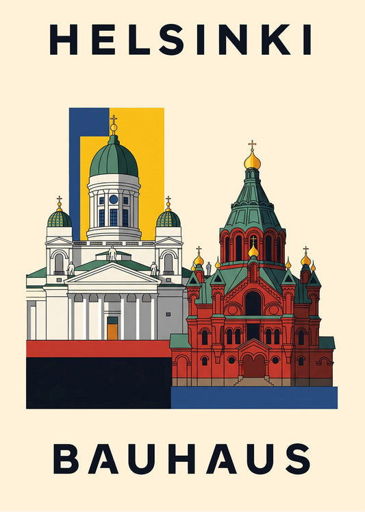 Cuadro Helsinki Poster Bauhaus