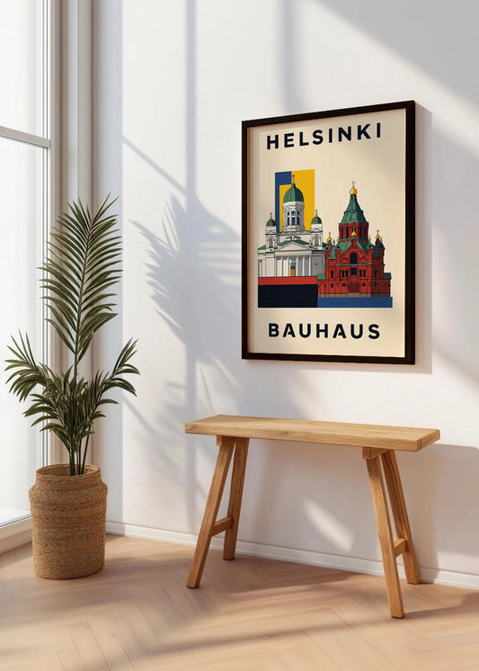 Cuadro Helsinki Poster Bauhaus