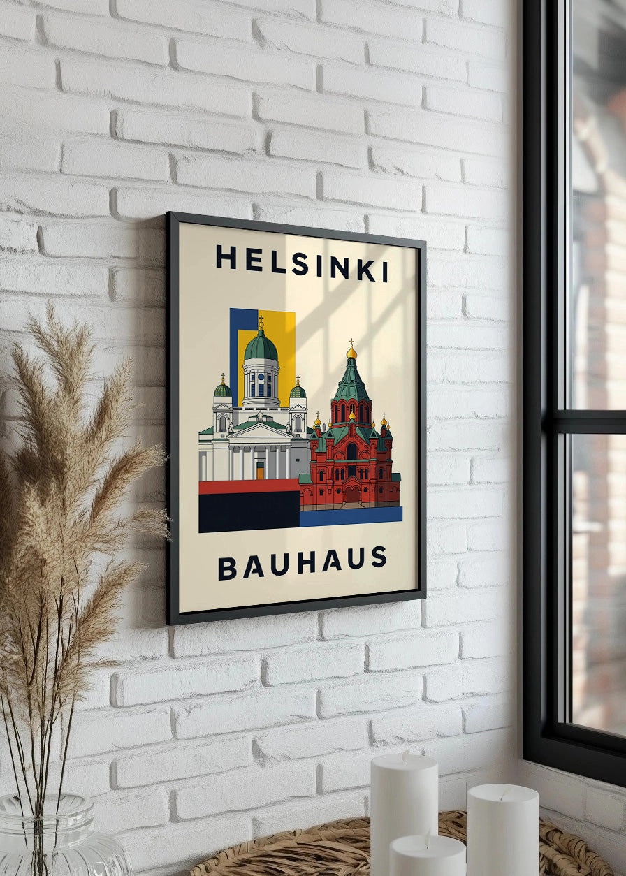 Cuadro Helsinki Poster Bauhaus