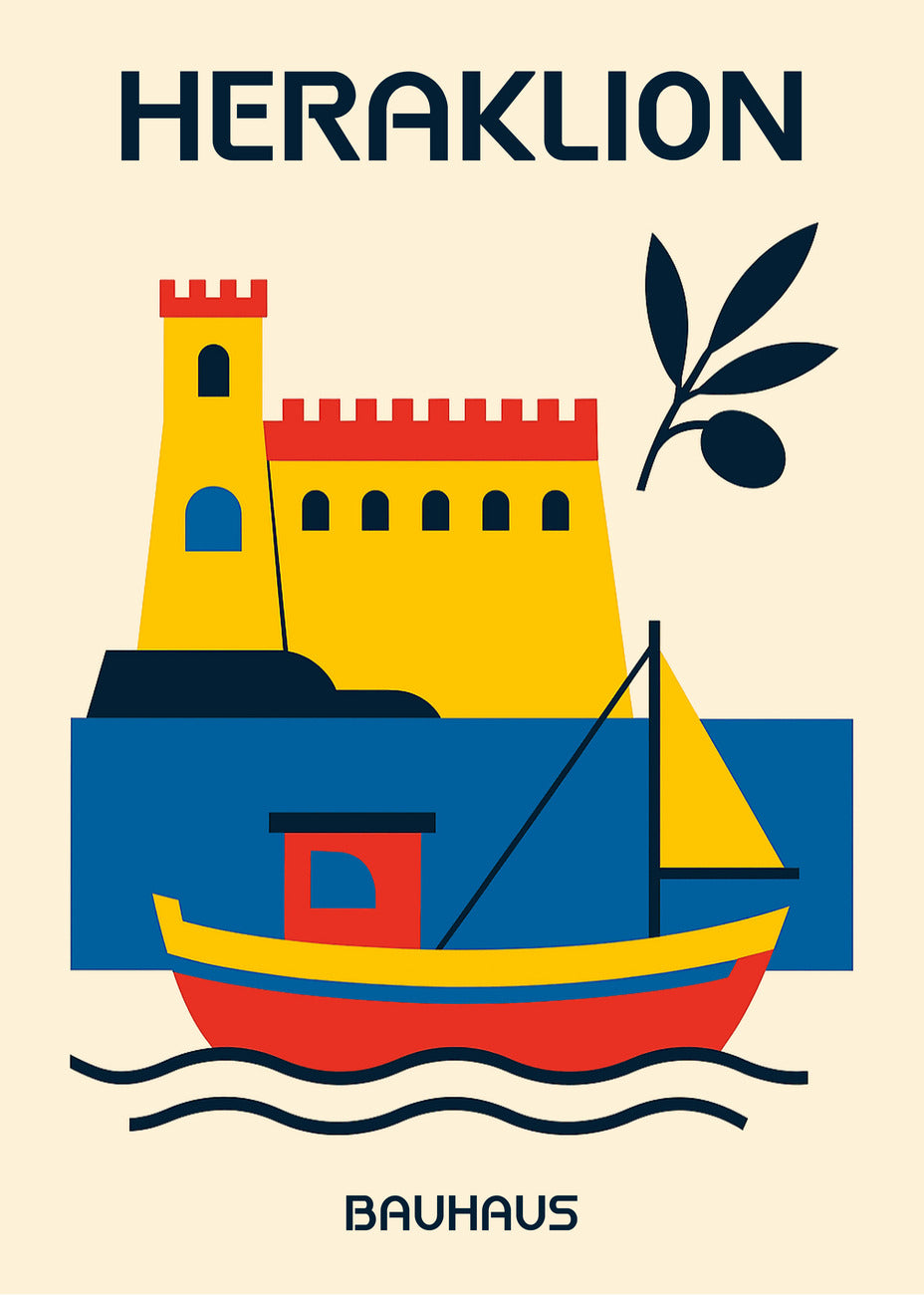 Cuadro Heraklion Poster Bauhaus