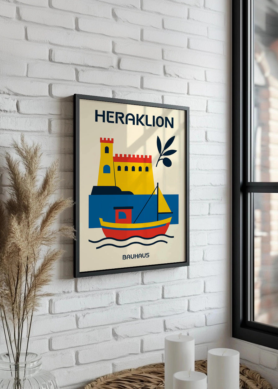 Cuadro Heraklion Poster Bauhaus