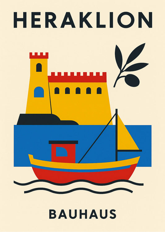 Cuadro Heraklion Poster Bauhaus