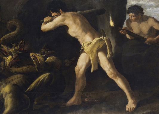 Cuadro ​Hércules lucha contra la hidra de Lerna (Rubens)