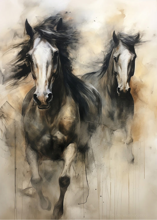 Cuadro Horse race