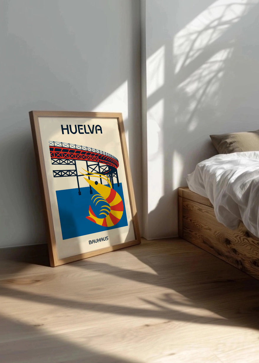 Cuadro Huelva Poster Bauhaus