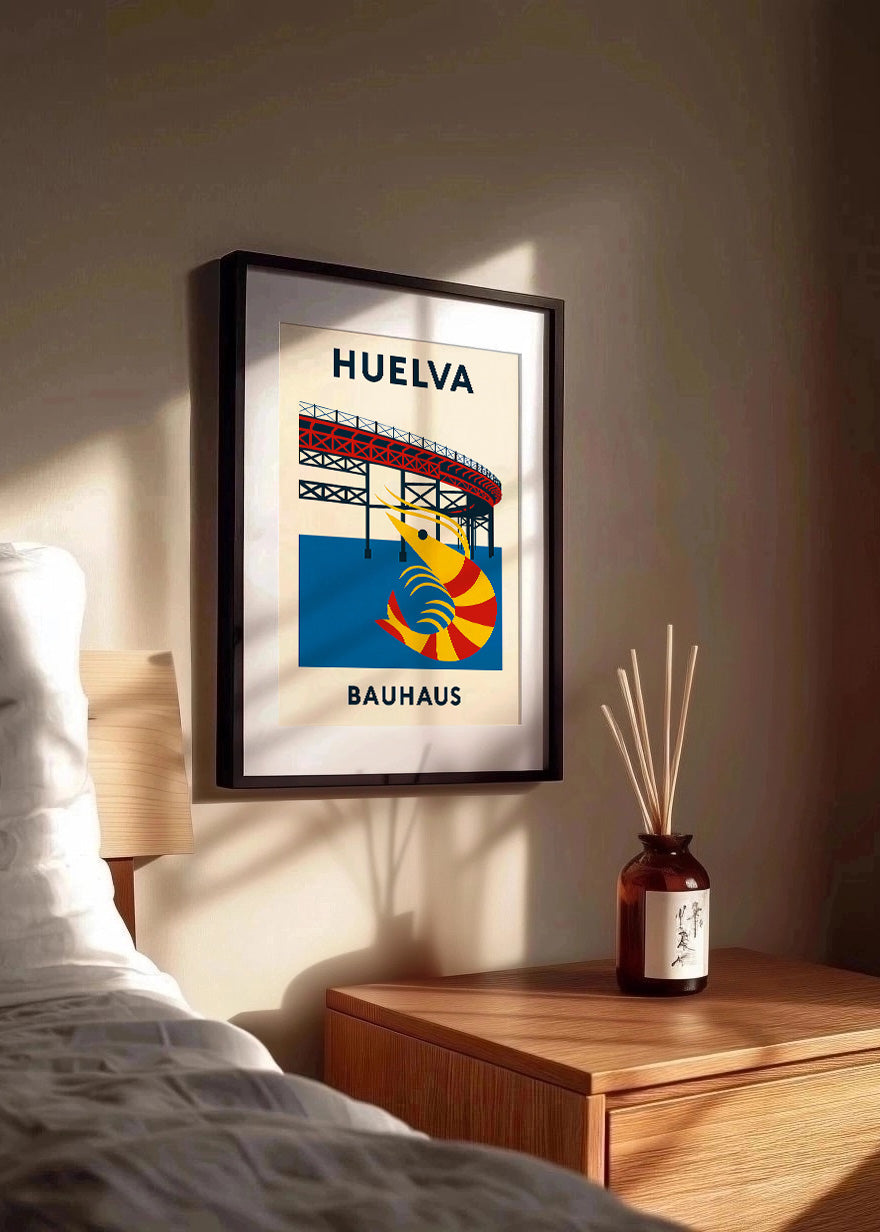 Cuadro Huelva Poster Bauhaus