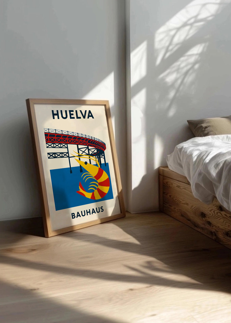 Cuadro Huelva Poster Bauhaus