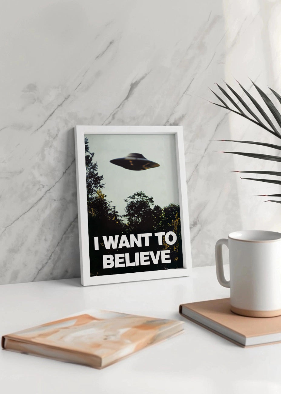 Cuadro I want to believe