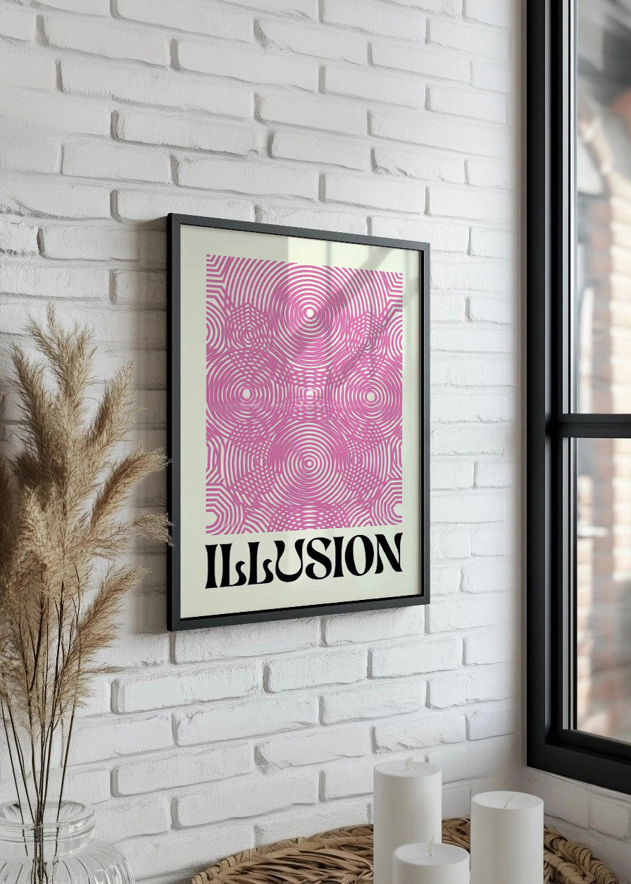 Cuadro Ilusión - Aura poster