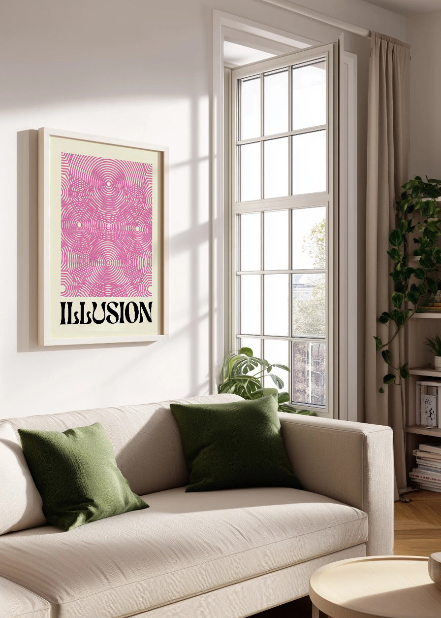 Cuadro Ilusión - Aura poster