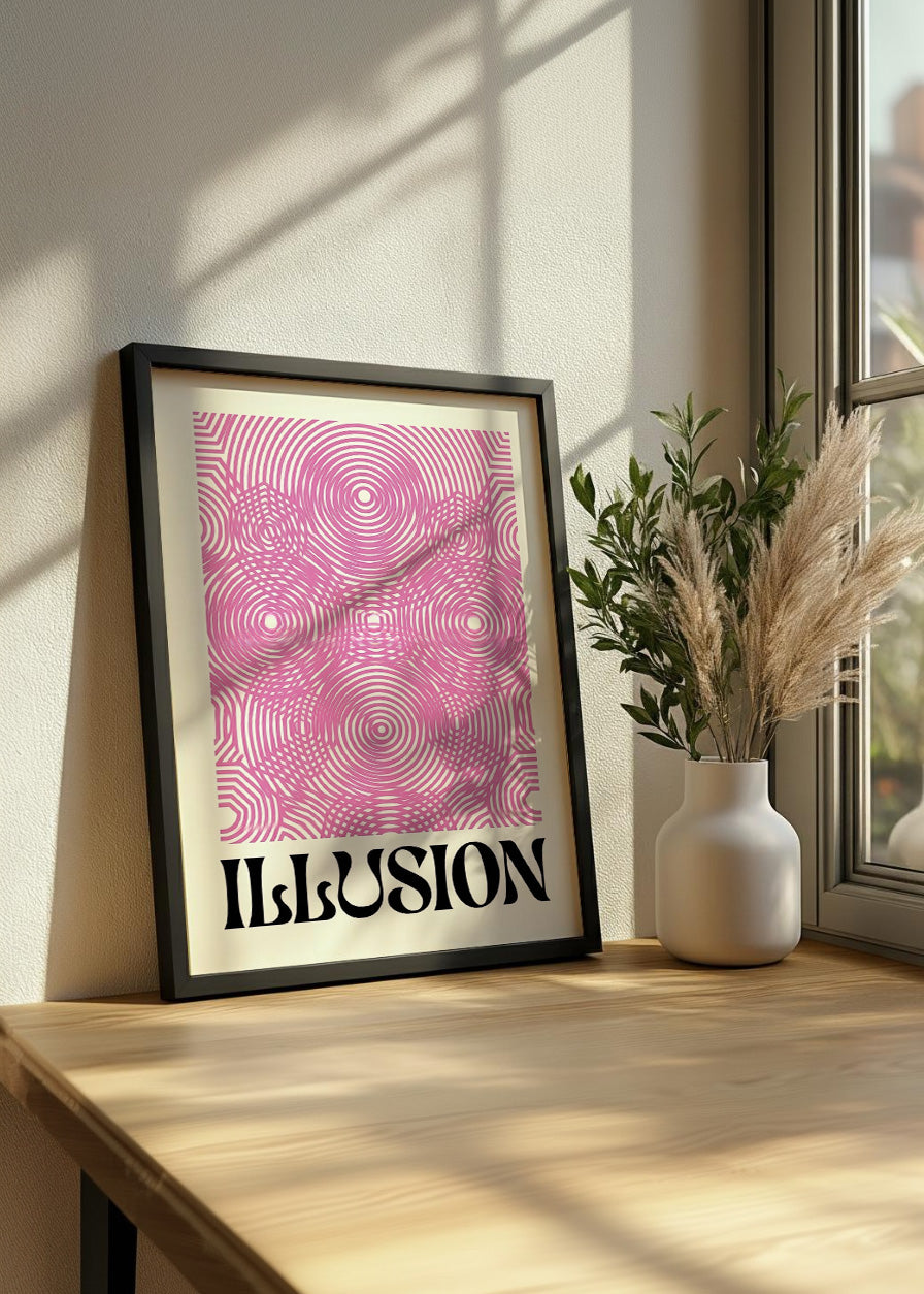 Cuadro Ilusión - Aura poster