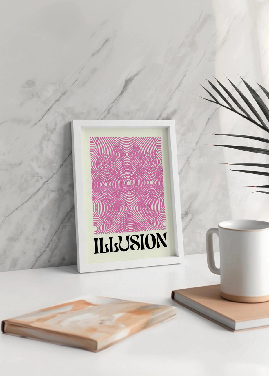 Cuadro Ilusión - Aura poster