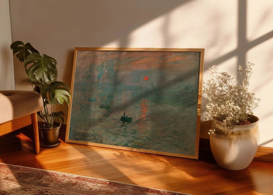 Cuadro ​Impresión, sol naciente (Claude Monet)