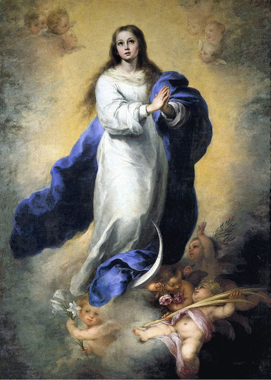 Cuadro Inmaculada Concepción de El Escorial (Murillo)