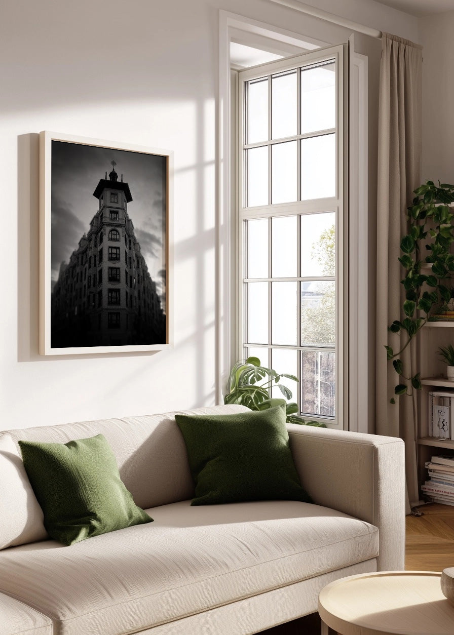 Cuadro ​Iparraguirre blanco y negro