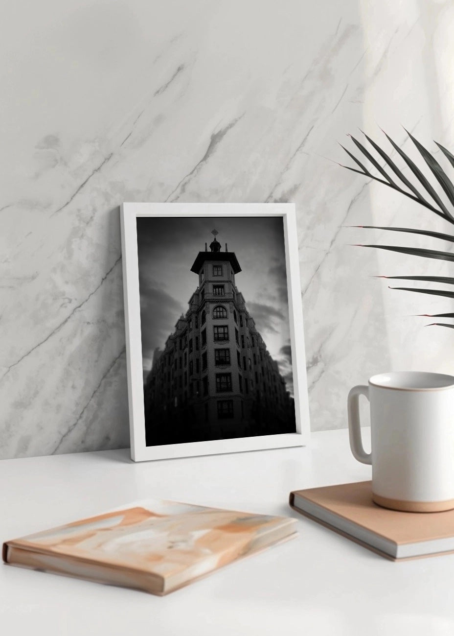 Cuadro ​Iparraguirre blanco y negro