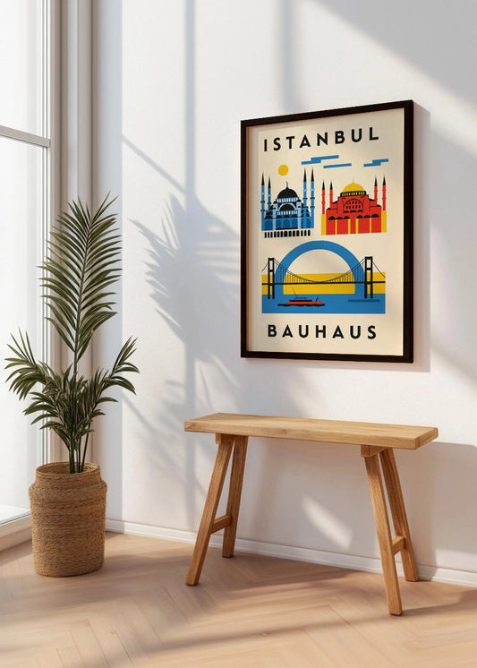 Cuadro Istanbul Poster Bauhaus