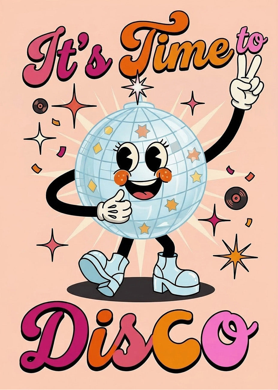 Cuadro It is time to disco