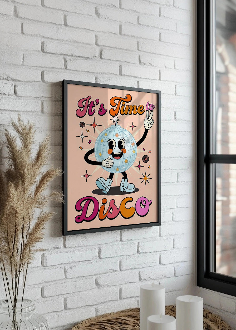 Cuadro It is time to disco