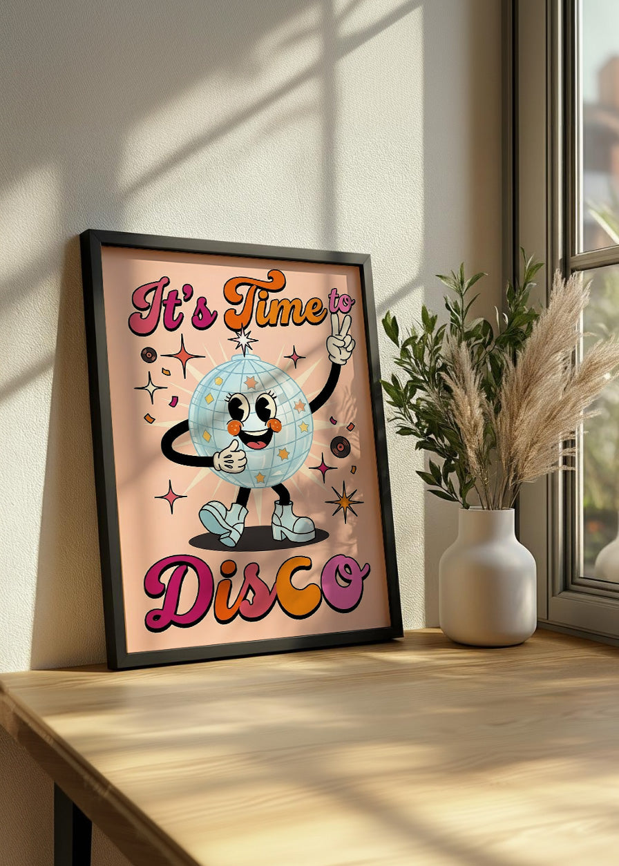 Cuadro It is time to disco