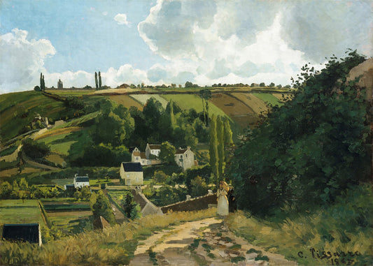 Cuadro ​Jalais Hill, Pontoise (Pissarro)