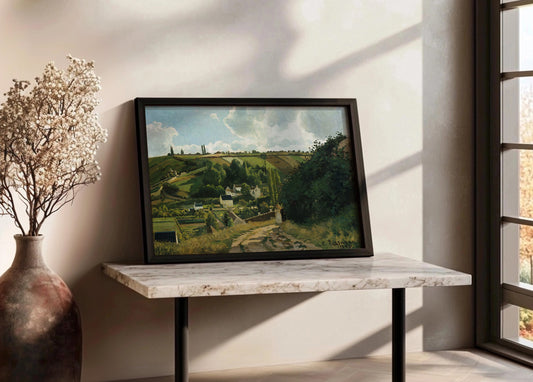 Cuadro ​Jalais Hill, Pontoise (Pissarro)