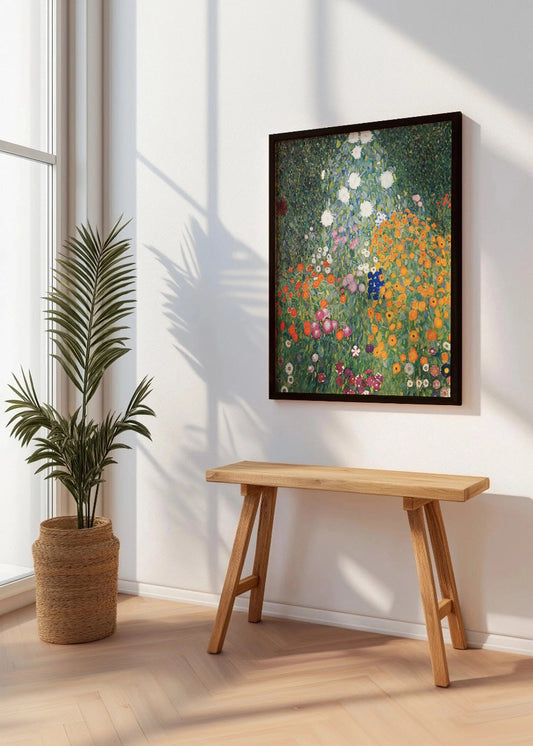 Cuadro Jardín Campesino (Gustav Klimt)