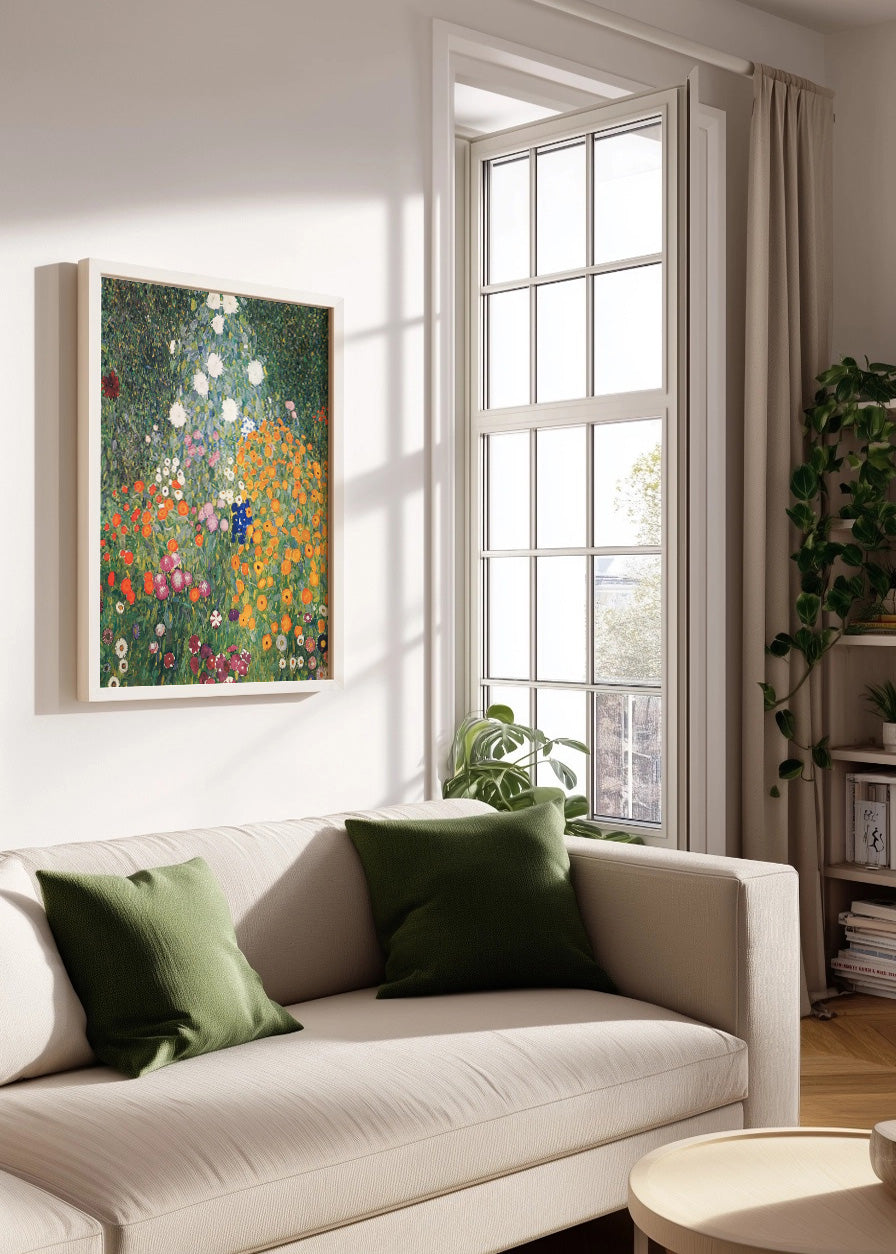 Cuadro Jardín Campesino (Gustav Klimt)