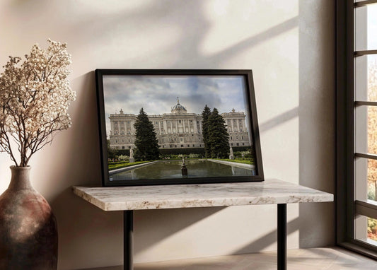 Cuadro Jardines del Palacio Real ( Rafesmar CC BY-SA 4.0)