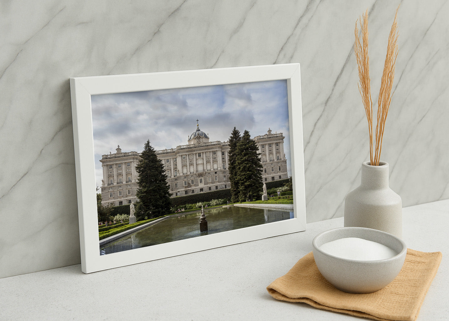 Cuadro Jardines del Palacio Real ( Rafesmar CC BY-SA 4.0)