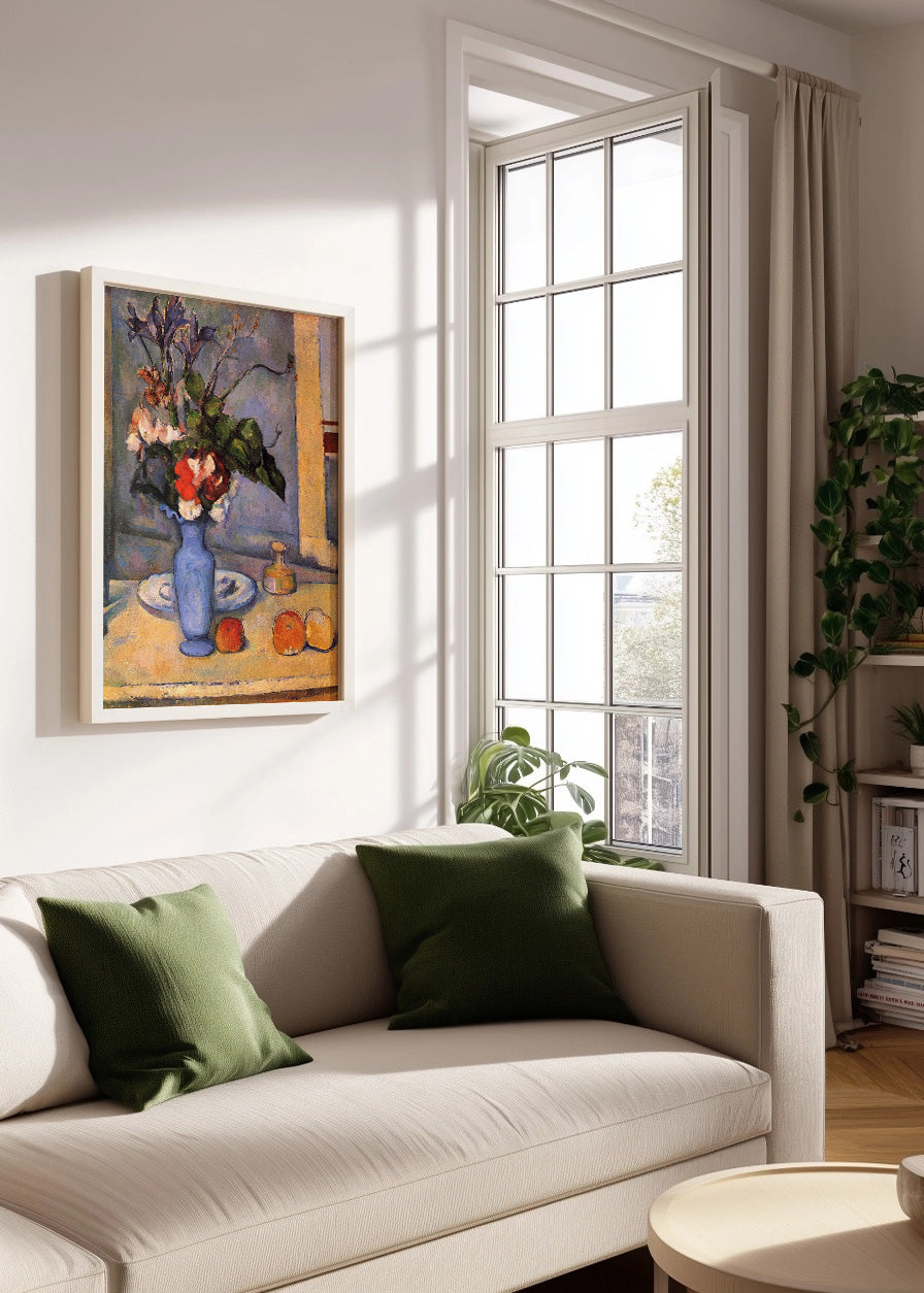 Cuadro ​Jarrón azul (Cezanne)