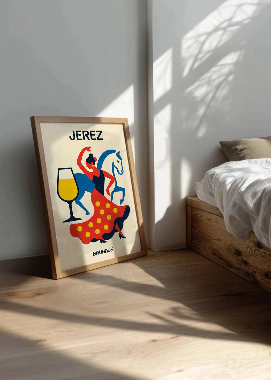 Cuadro Jerez Poster Bauhaus