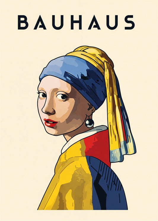 Cuadro Joven de la Perla Bauhaus