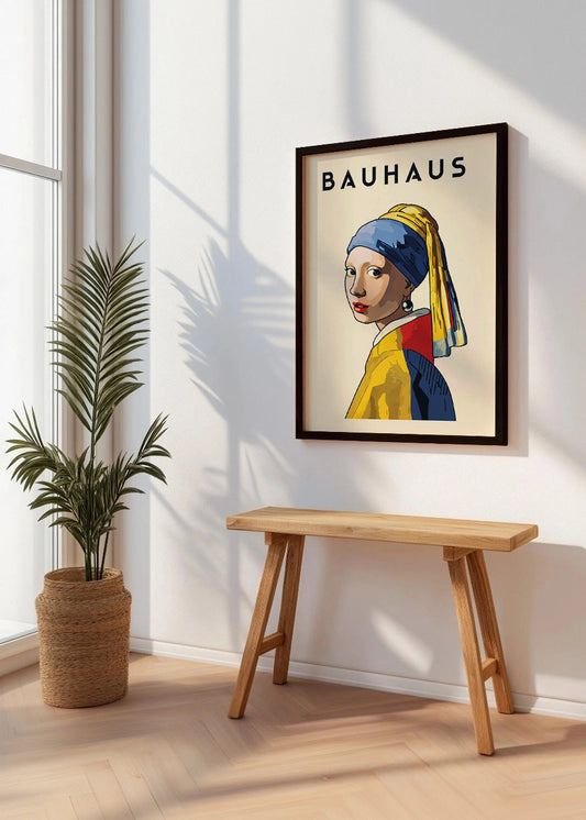 Cuadro Joven de la Perla Bauhaus