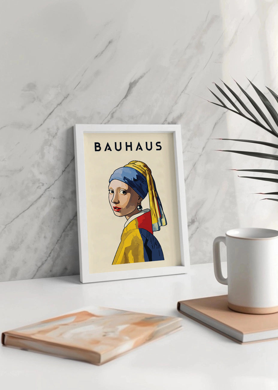 Cuadro Joven de la Perla Bauhaus