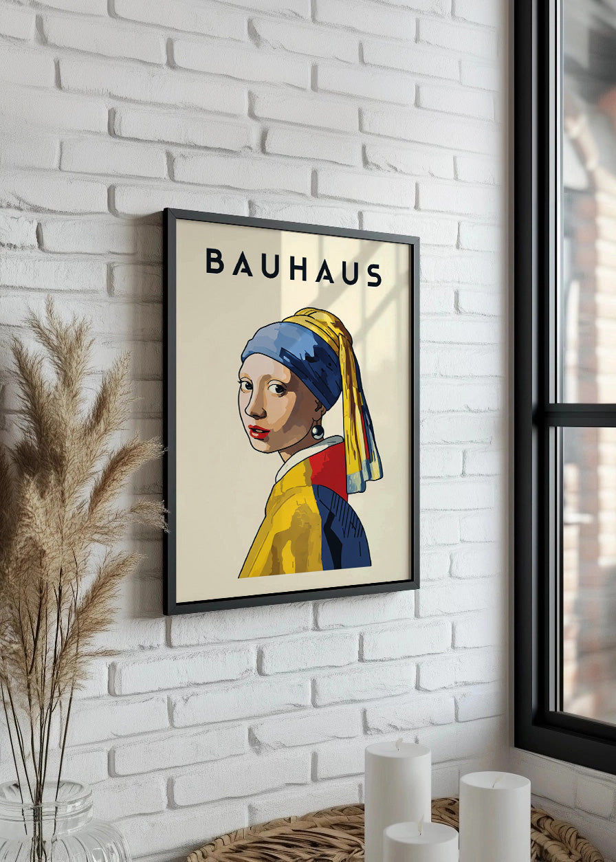 Cuadro Joven de la Perla Bauhaus