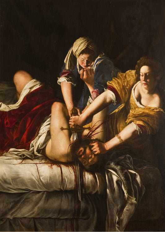 Cuadro ​Judith decapitando a Holofernes (Artemisa Gentileschi)