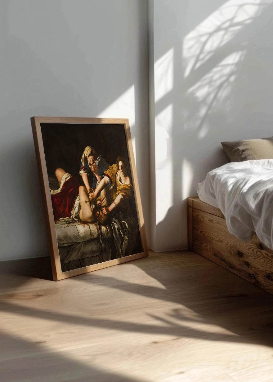 Cuadro ​Judith decapitando a Holofernes (Artemisa Gentileschi)