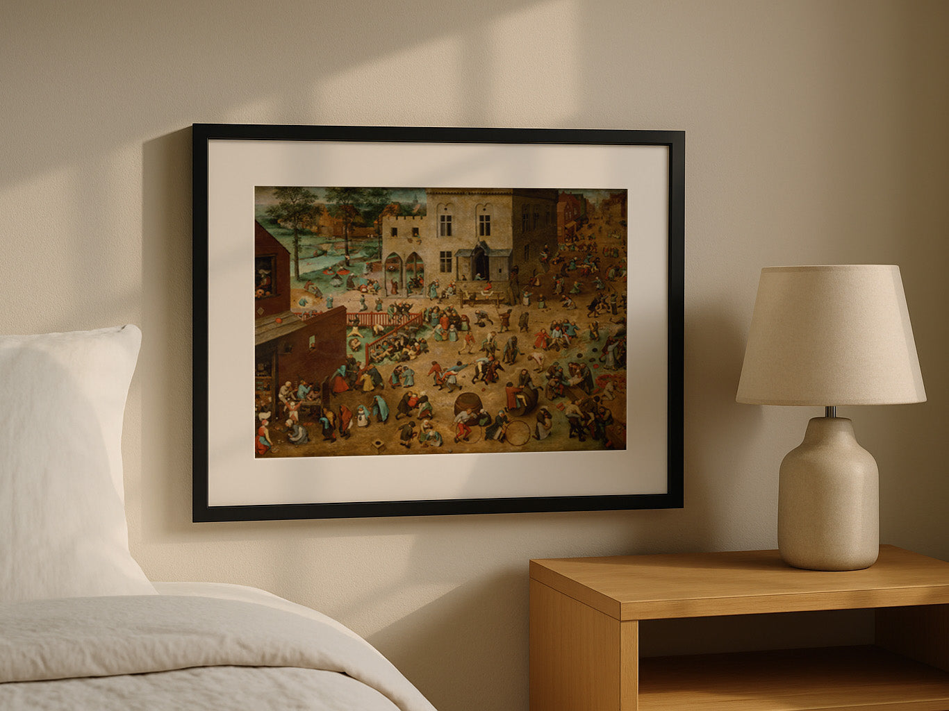 Cuadro de ​Juegos de niños (Pieter Brueghel el Viejo) - Fine Artic