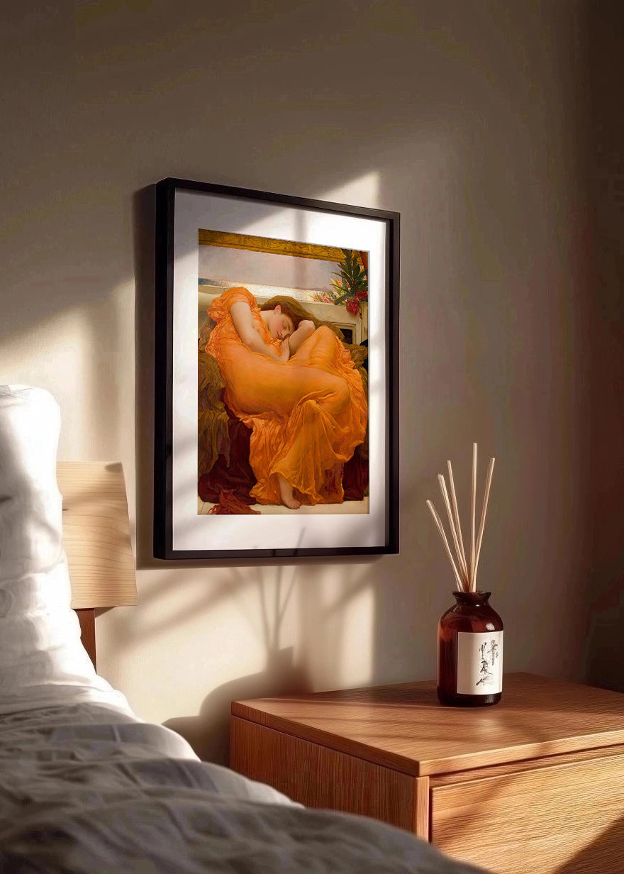 Cuadro ​Junio Llameante (Frederick Leighton)