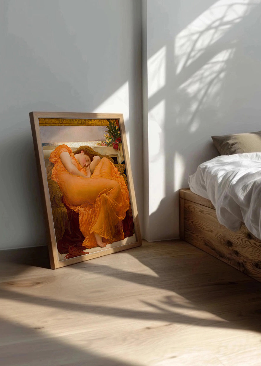 Cuadro ​Junio Llameante (Frederick Leighton)