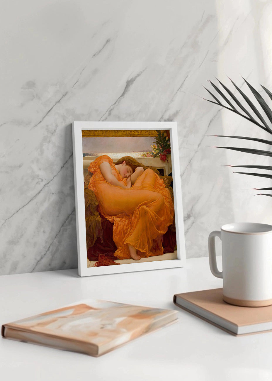 Cuadro ​Junio Llameante (Frederick Leighton)