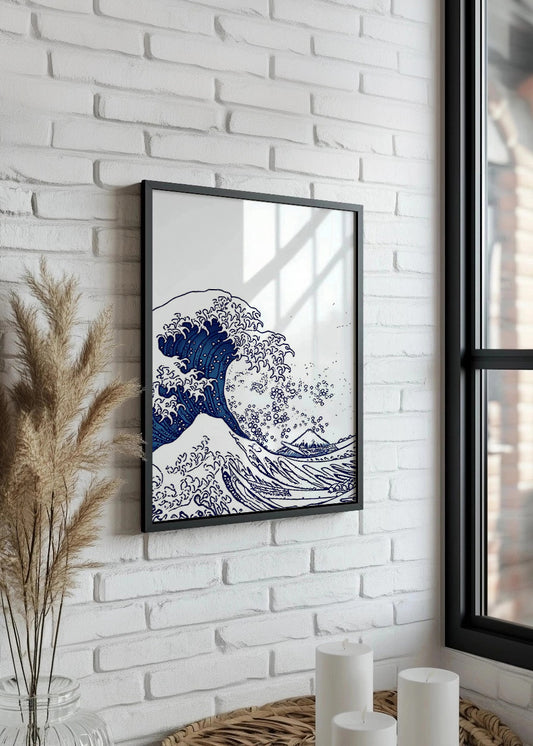 Cuadro Kanagawa estético