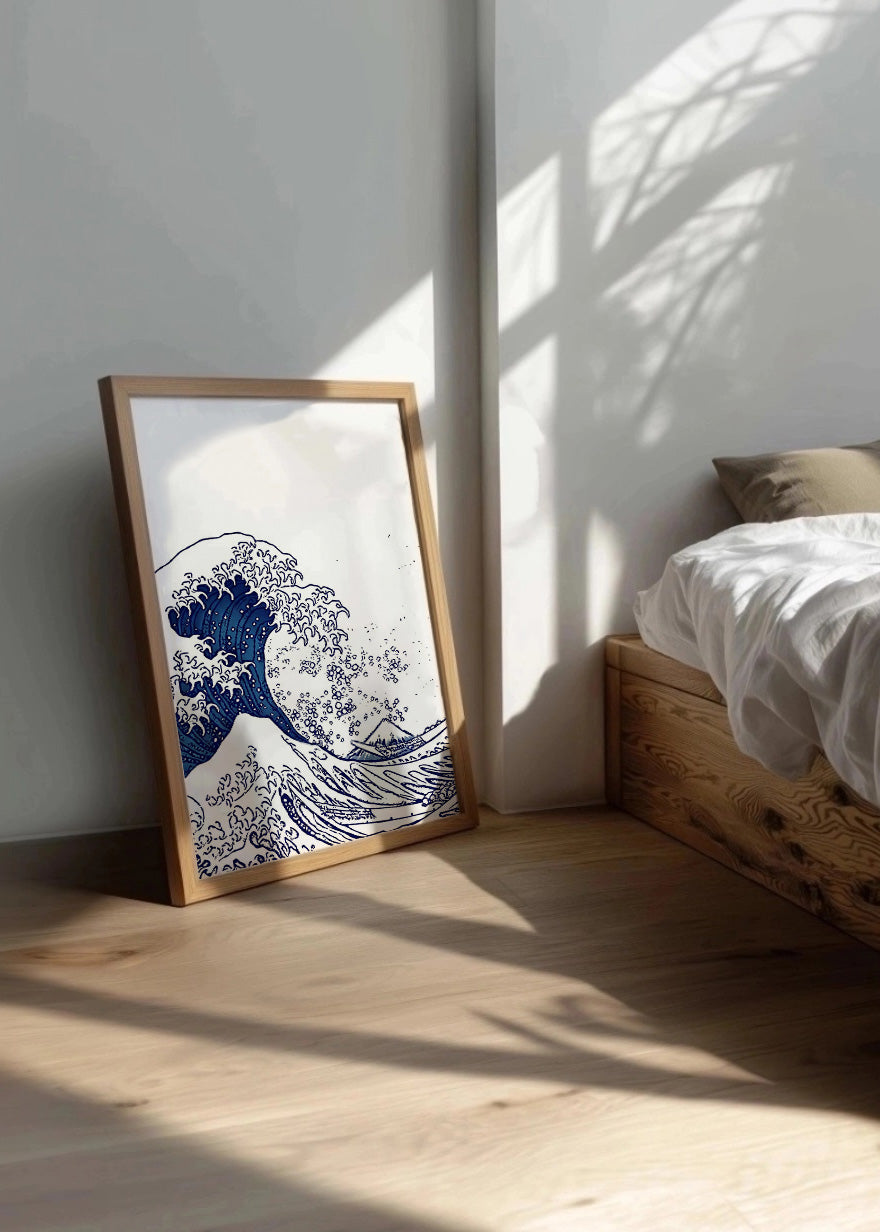 Cuadro Kanagawa estético