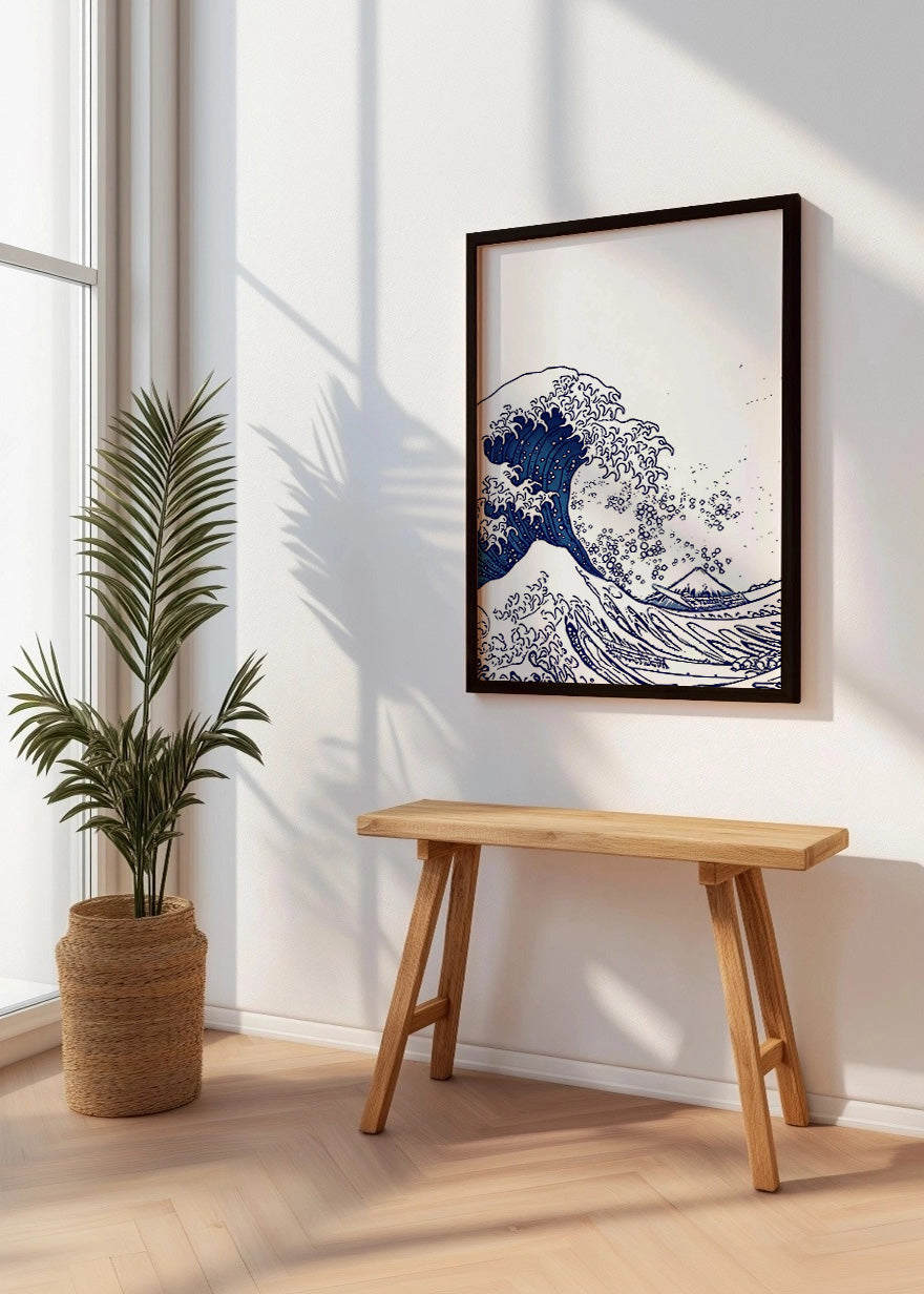 Cuadro Kanagawa estético