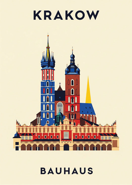 Cuadro Krakow Poster Bauhaus