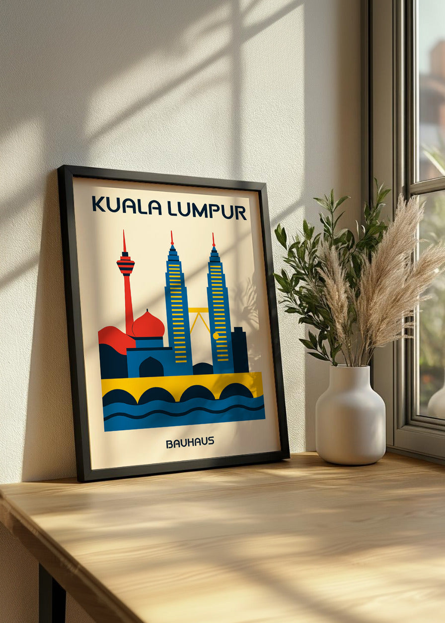 Cuadro Kuala Lumpur Poster Bauhaus